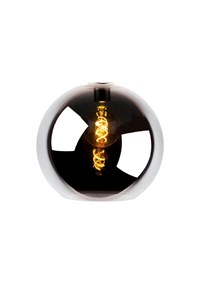 Lucide JULIUS - Glas - Ø 28 cm - Rauchfarbe Grau EINgeschaltet 8