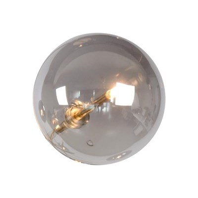 Lucide ALARA - Verrerie - Ø 14 cm - Fumé