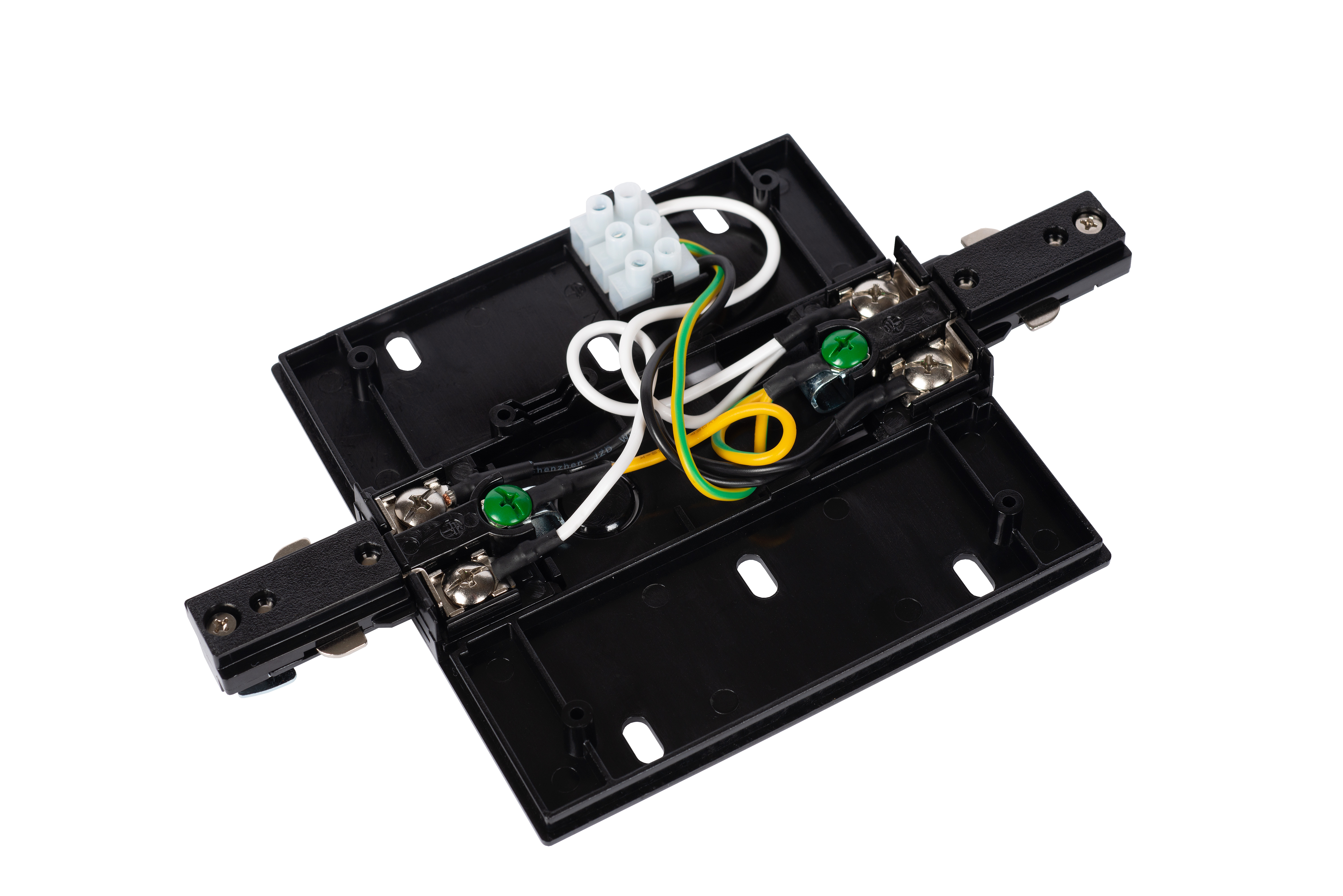 Lucide TRACK Alimentation - Système de rail monophasé / Éclairage sur rail - Simple - Blanc (Extension) | Leroy Merlin