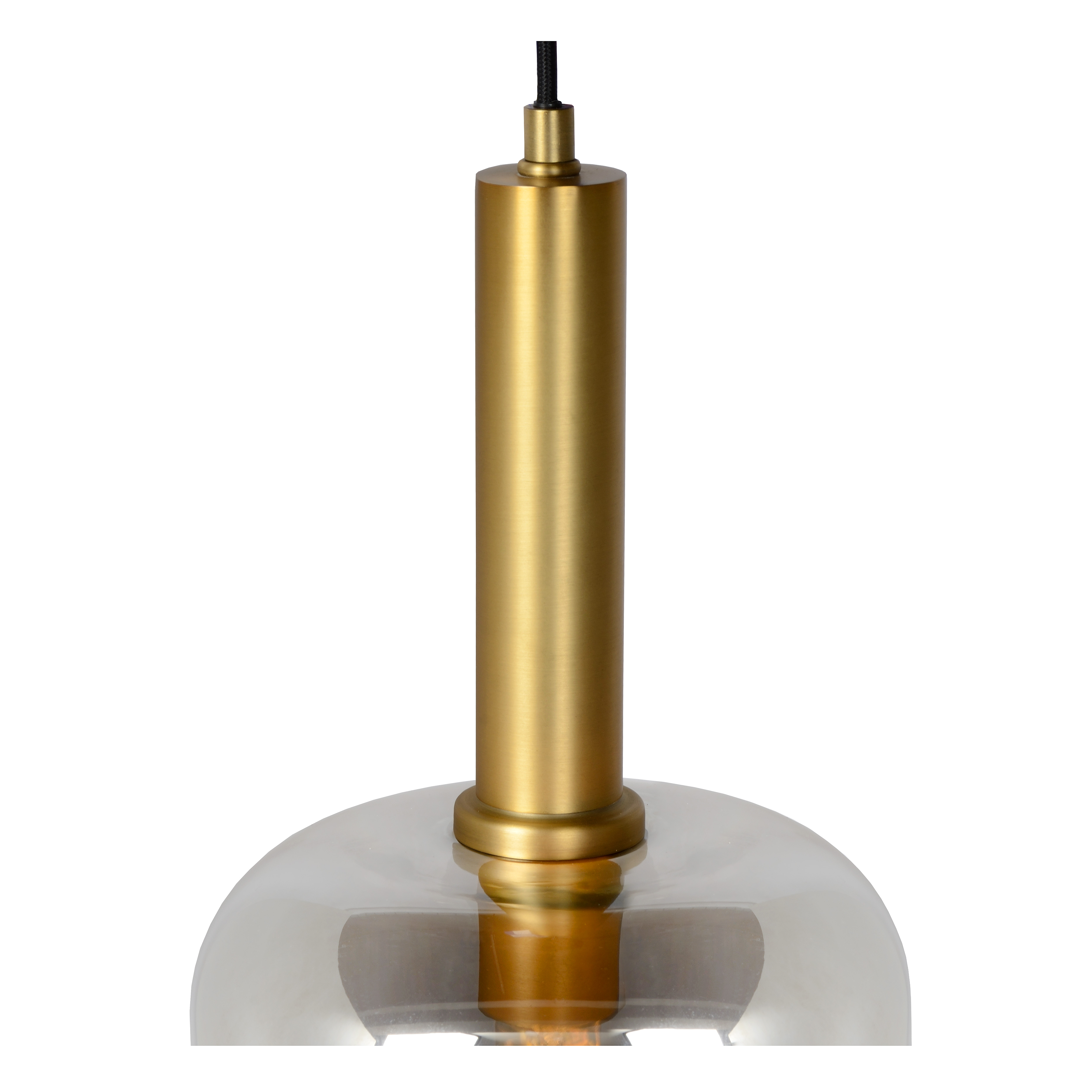 Lucide JOANET - Suspension - 65 cm - 4xE27 - Laiton | c76913