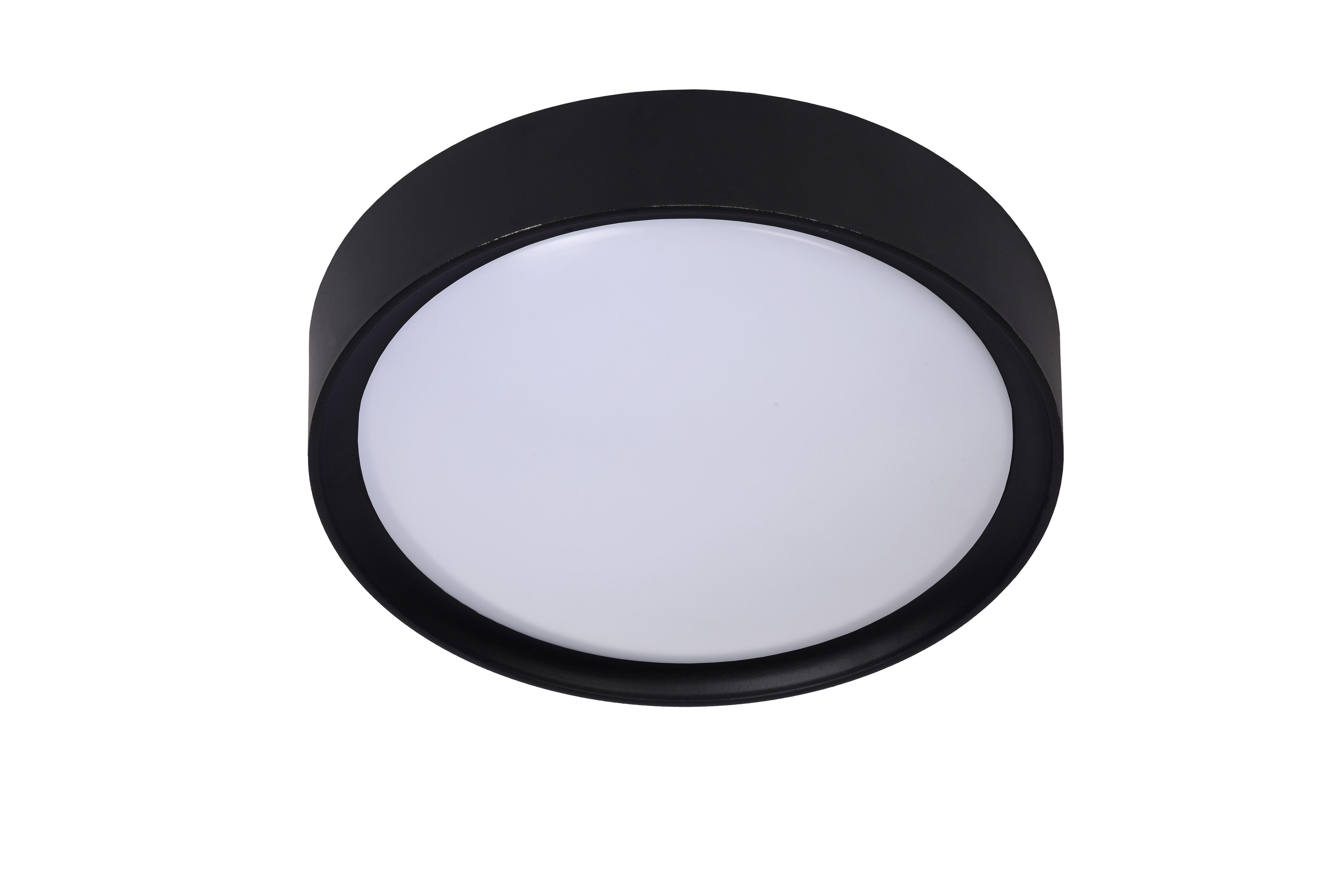 Lucide TRICIA - Plafonnière - 25 cm - 1xE27 - Zwart kopen? Groot assortiment