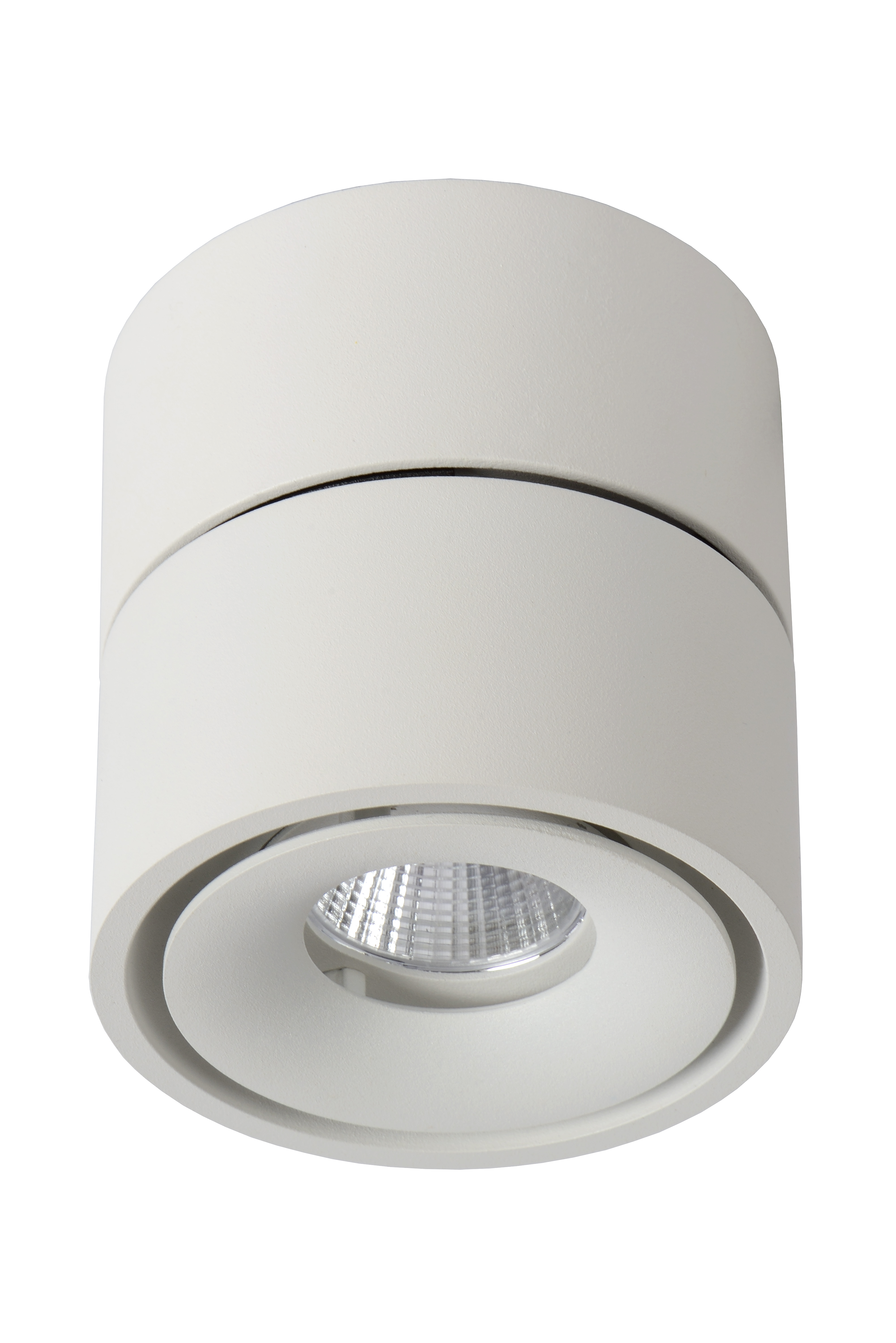 BENTOO-LED – Spot Plafond – 8 Cm – LED Dim. – GU10 – 1x5W 3000K – Gris – Espace Lumière