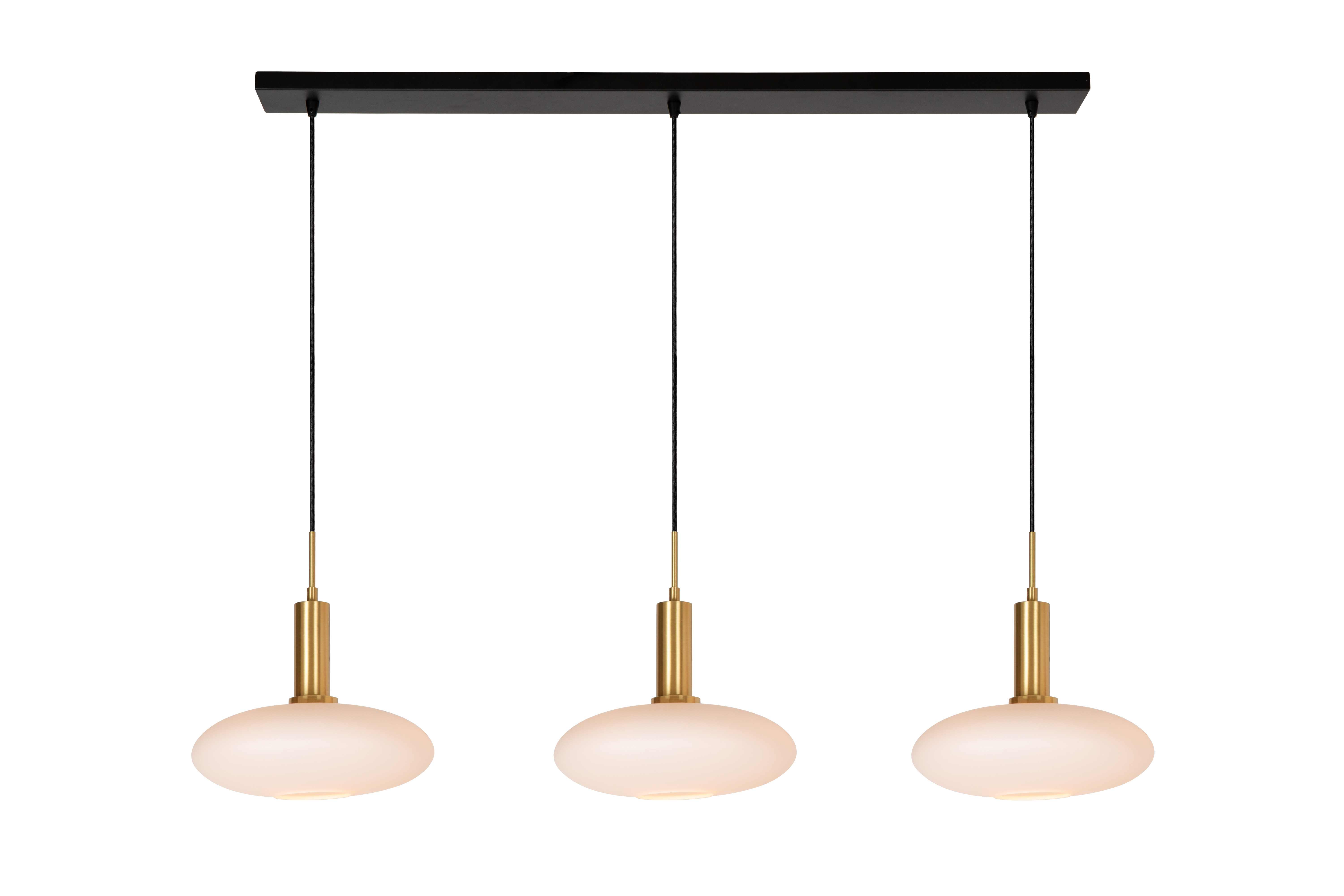 Lucide SINGALA - Pendant light - 3xE27 - Matt Gold / Brass