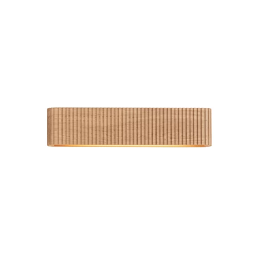 Lucide BANNISTER - Lámpara de pared - LED Regul. - CCT - 2x7W 2200K/3000K - Madera ligera - Vibes - encendido 2