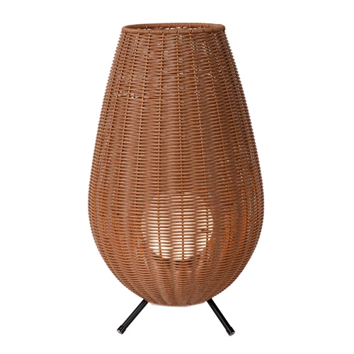 Lucide COLIN IP44 - Lámpara de mesa Recargable Dentro/Fuera - Batería/acumulador - LED 3 StepDim - 1x3W 3000K - IP44 - Natural - encendido 2