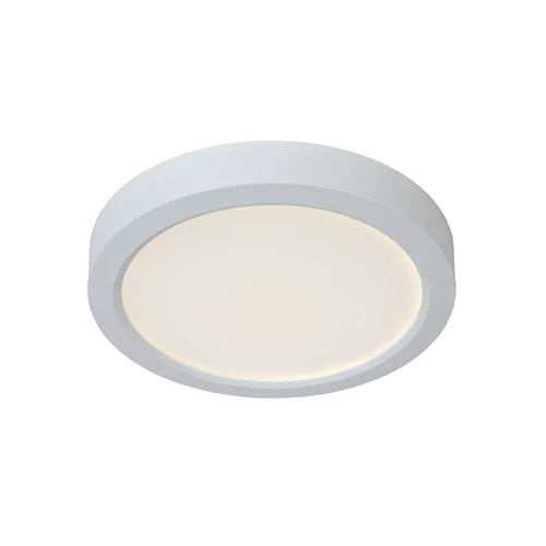 Lucide TENDO-LED - Deckenleuchte - Ø 22 cm - LED - 1x18W 3000K - Weiß - eingeschaltet 1