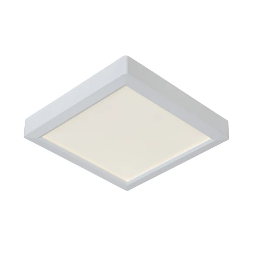 Lucide TENDO-LED - Plafonnière - LED - 1x18W 3000K - Wit - aangezet 1