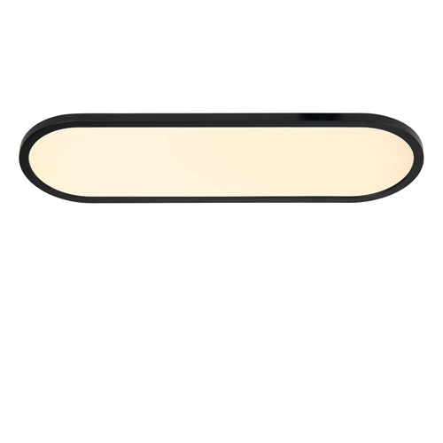 Lucide ELLY - Deckenleuchte - LED Dim. - CCT - 1x24W 2700K/4000K - Opal | Essential - eingeschaltet