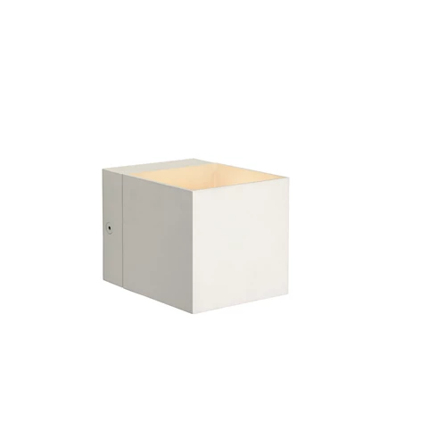 Lucide DEVI - Applique murale - 1xG9 - Blanc - allumé 1