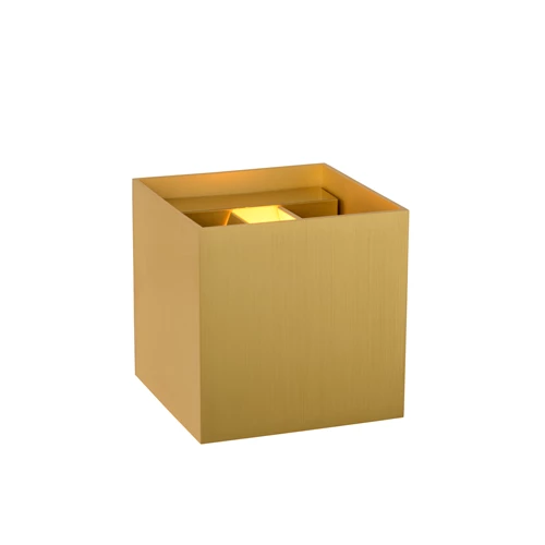 Lucide XIO - Wall light - LED Dim. - G9 - 1x4W 2700K - Adjustable beam angle - Matt Gold / Brass - turned on 2