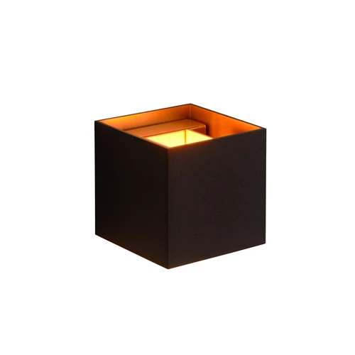 Lucide XIO - Wandlamp - LED Dimb. - G9 - 1x4W 2700K - Verstelbare stralingshoek - Zwart - aangezet