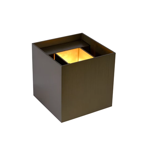 Lucide XIO - Wall light - LED Dim. - G9 - 1x4W 2700K - Adjustable beam angle - Rust Brown - turned on 7