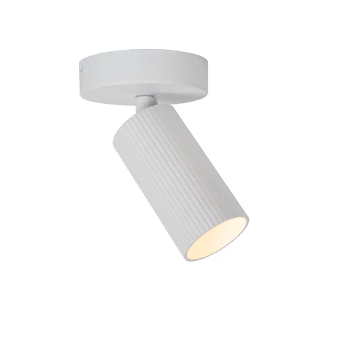 Lucide CLUBS - Spot plafond - 1xGU10 - Blanc - allumé 1