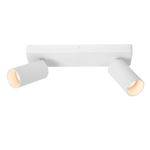 Lucide CLUBS - Foco de techo - 2xGU10 - Blanco - encendido 1