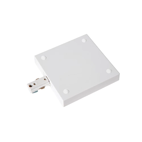 Lucide TRACK Power supply - 1-circuit Track lighting system - Single/Double - White (Extension) - turned on 1