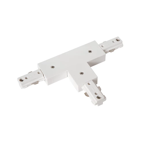 Lucide TRACK connecteur en T - Système de rail monophasé / Éclairage sur rail - Blanc (Extension) - allumé 1