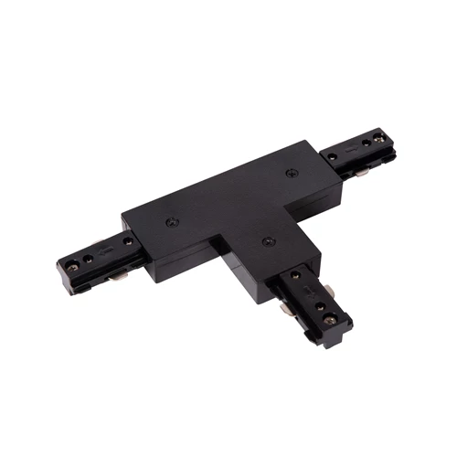 Lucide TRACK T-connector A - 1-circuit Track lighting system - Black (Extension) - turned on