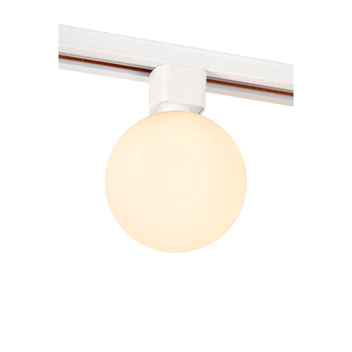 Lucide TRACK TYCHO- Railspot - 1-fase Railsysteem / Railverlichting - 1xG9 - Opaal (Uitbreiding) - aangezet 1