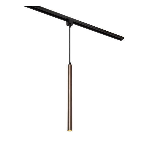 Lucide KEONI - Track lighting - LED Dim. - 1xG9 - Rust Brown - Essential - turned on 7