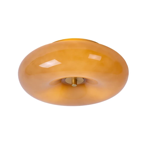 Lucide SENTINO - Plafonnière - Ø 30 cm - 3xG9 - Taupe - aangezet 1