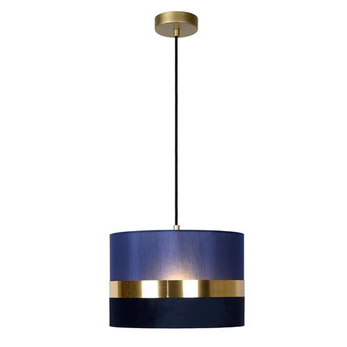 Lucide EXTRAVAGANZA TUSSE - Pendelleuchten - Ø 30 cm - 1xE27 - Blau - eingeschaltet 5