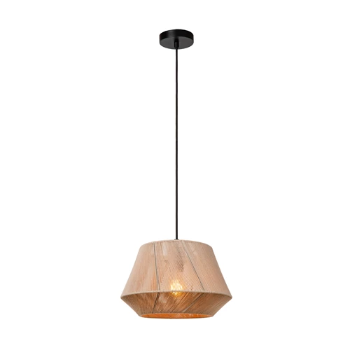 Lucide JESSICA - Lámpara colgante - 1xE27 - Gris - encendido 6