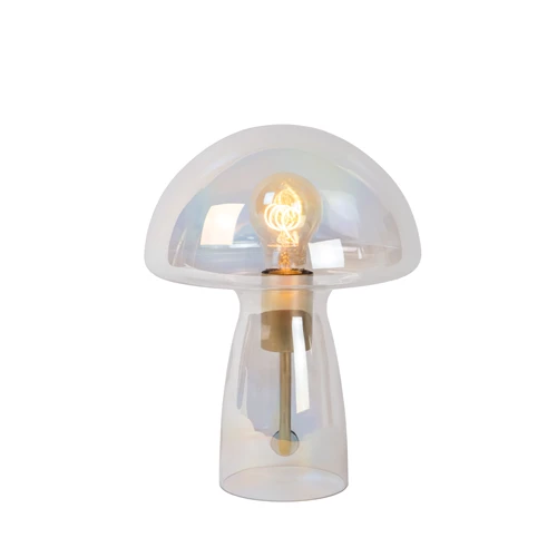 Lucide FUNGO - Table lamp - 1xE27 - Transparant - turned on