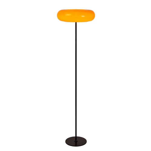 Lucide SENTINO - Vloerlamp - Ø 40 cm - 3xG9 - Oranje - aangezet 3