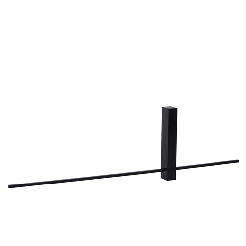 Lucide SEGIN - Wandleuchte - LED - 1x6W 2700K - Schwarz - eingeschaltet