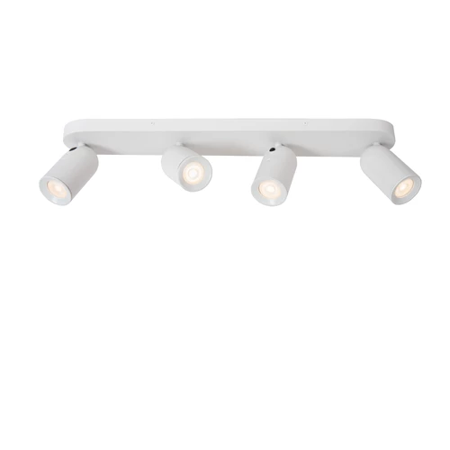 Lucide PUNCH - Spot plafond - 4xGU10 - Blanc - allumé 1