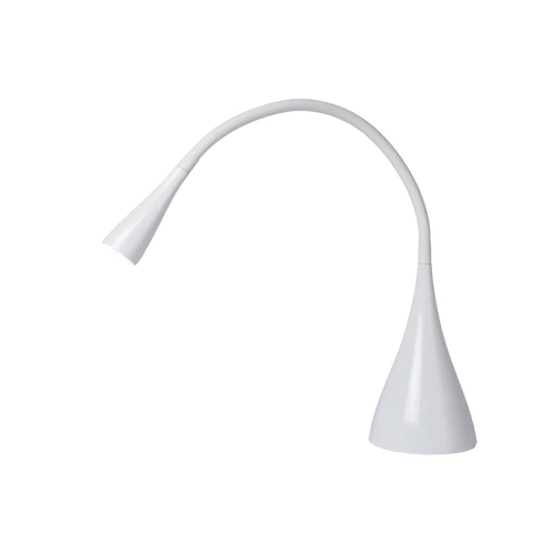 Lucide ZOZY - Schreibtischlampe - LED Dim. - 1x4W 3000K - Weiß - eingeschaltet 1