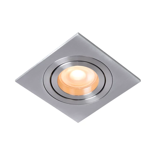 Lucide TUBE - Inbouwspot - 1xGU10 - Mat chroom - aangezet 2