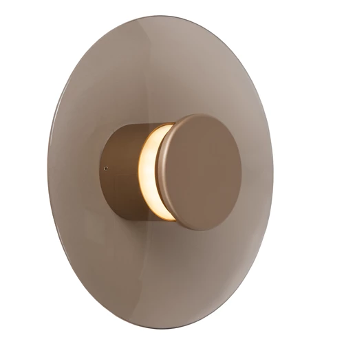 Lucide SANTIAGO - Lámpara de pared - Ø 23 cm - LED Regul. - CCT - 1x10W 2700K/4000K - Ámbar | Premium - encendido 2