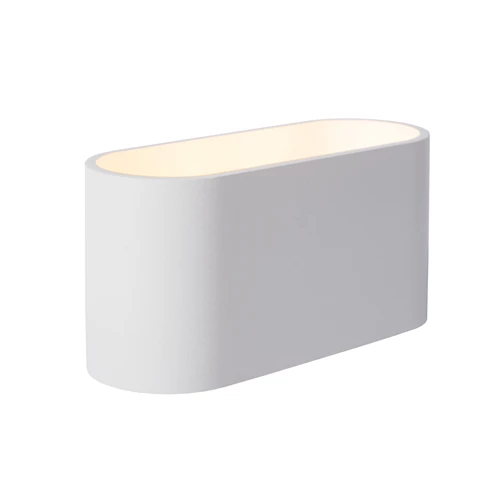 Lucide XERA - Wandlamp - 1xG9 - Wit - aangezet 1