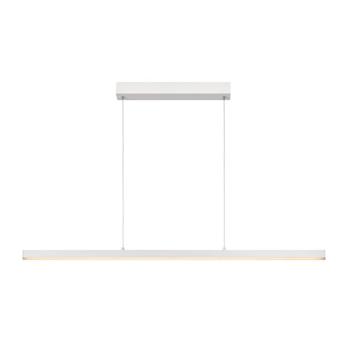 Lucide SIGMA - Pendelleuchten - LED Dim. - 1x30W 2700K - Weiß - eingeschaltet 1