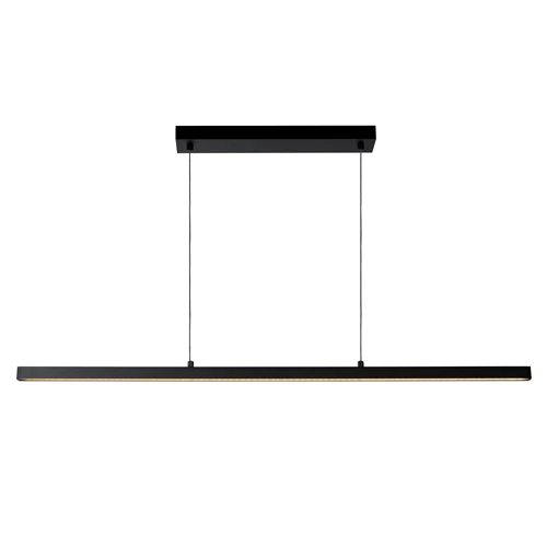 Lucide SIGMA - Pendelleuchten - LED Dim. - 1x36W 2700K - Schwarz - eingeschaltet