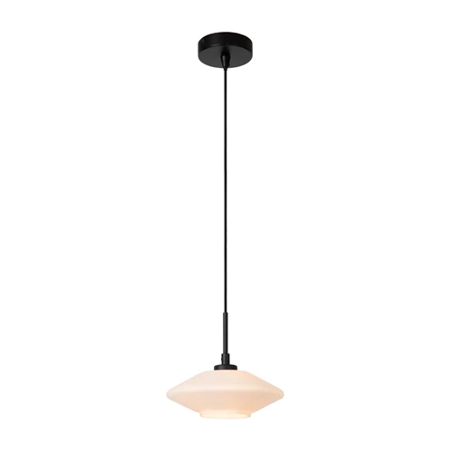Lucide TREVOR - Hanglamp - Ø 20 cm - 1xG9 - Opaal - aangezet 1