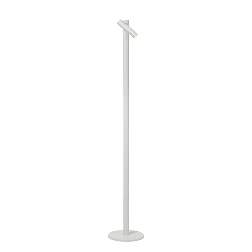 Lucide ANTRIM - Oplaadbare Leeslamp Binnen/Buiten - Accu/Batterij - LED Dimb. - 1x2,2W 2700K - IP54 - Met draadloos oplaadstation - Wit - aangezet 1
