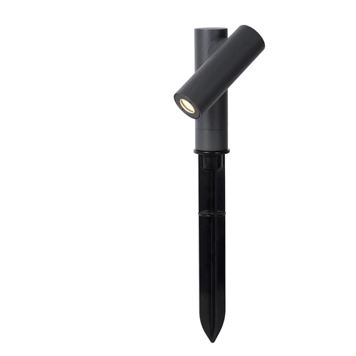 Lucide TATUM - Foco de jardín - LED - 1x4,5W 3000K - IP65 - Antracita - encendido 9