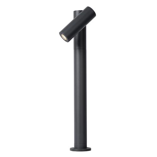 Lucide TATUM - Pollerleuchte - LED - 1x5W 3000K - IP65 - Anthrazit - eingeschaltet 9