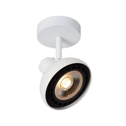 Lucide SENSAS - Spot plafond - 1xGU10 (ES111) - Blanc - allumé 1