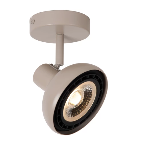 Lucide SENSAS - Plafondspot - 1xGU10 (ES111) - Beige - aangezet 8