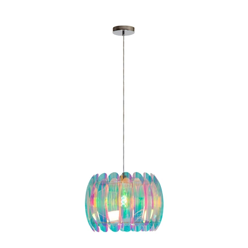Lucide GLINSTAR - Hanglamp - Ø 40 cm - 1xE27 - Multicolor - aangezet 9