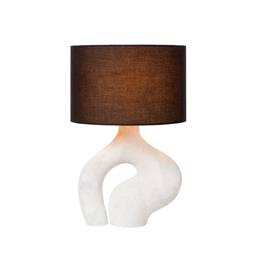 Lucide FORMA - Tischlampe - 1xE27 - Weiß - eingeschaltet 1