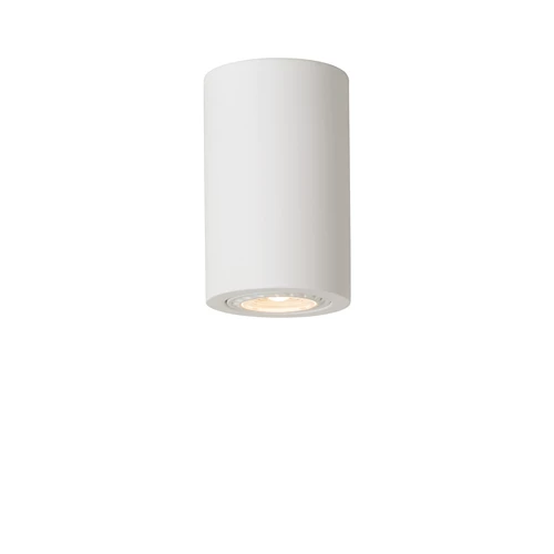Lucide GIPSY - Foco de techo - Ø 7 cm - 1xGU10 - Blanco - encendido 1