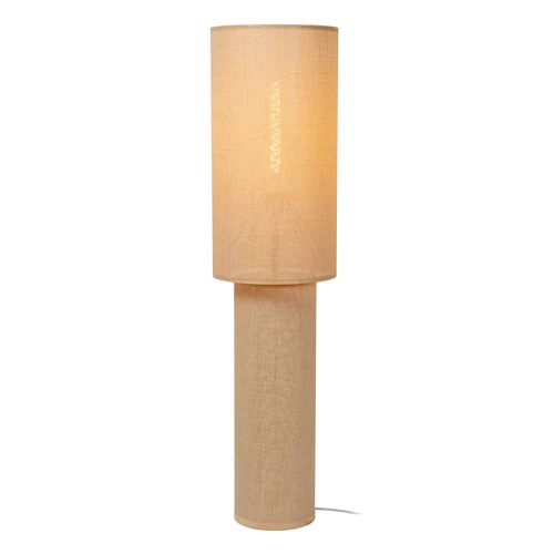 Lucide SALISBURY - Stehlampe - Ø 30 cm - 1xE27 - Natürlich - Essential - eingeschaltet 3
