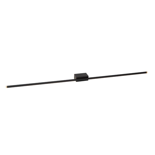 Lucide MARNIK - Wandlamp - LED Dimb. - CCT - 1x18W 2700K/4000K - Handbewegingssensor - Zwart | Premium - aangezet