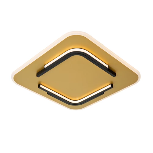 Lucide ANDREAS - Lámpara de techo - LED - 1x30W 2700K - Oro mate / Latón - encendido 2