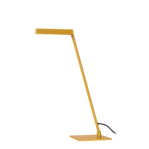 Lucide LAVALE - Bureaulamp - LED Dimb. - 1x3W 2700K - Okergeel - aangezet 4