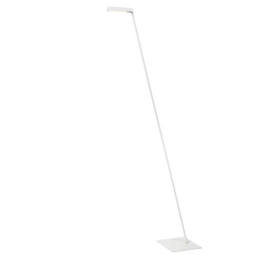 Lucide LAVALE - Lampadaire / lampe de lecture - LED Dim. - 1x3W 2700K - Blanc - allumé 1